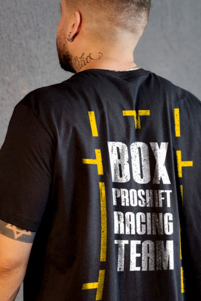 Camiseta PROSHIFT "Fuel 02" Preta